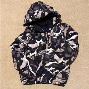 All in Motion Camouflage puffer coat